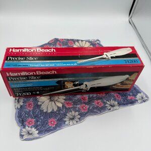 Hamilton Beach # 74260, Precise Slice Electric Knife, Good pre-owned condition.